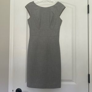 Grey suit dress
